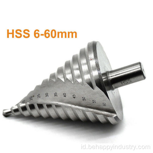 HSS 4241 Spiral Flute Step Bor Bit